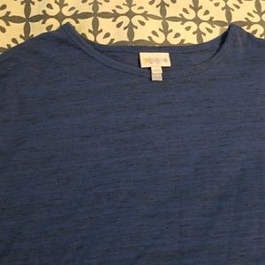 LulaRoe Irma size xxs blue and black